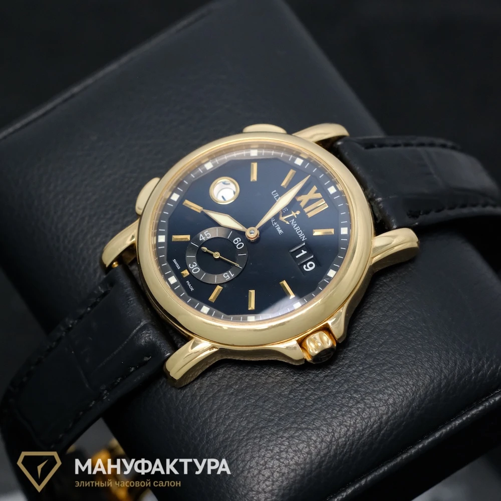 Часы Ulysse N  Dual Time Rose Gold  246-55