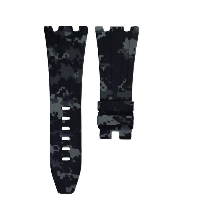 Часовой ремешок Audemars Piguet  Ремешок Для Часов Graphite Digi Camo Ap Diver 42Mm Strap  