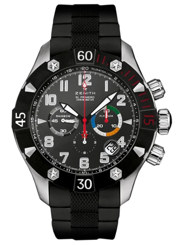 Часы Zenith  Defy Rainbow Flyback Chronograph  03.0527.4000/21.r642