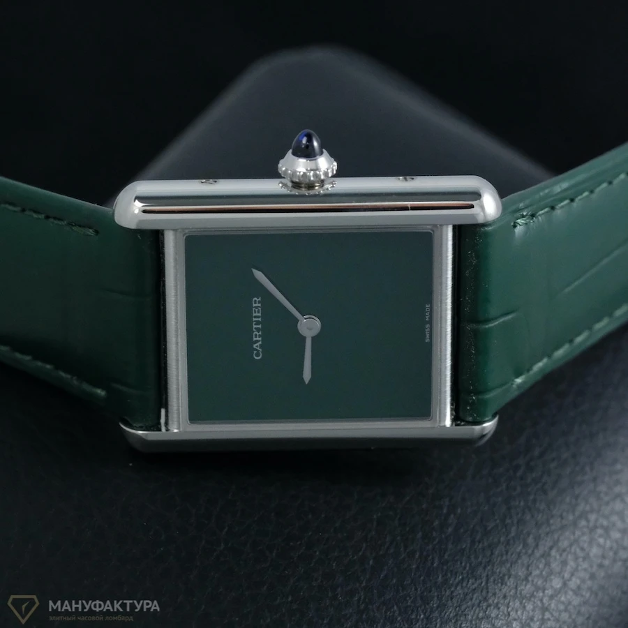 Часы Cartier  Tank Must De Cartier Green Limited Edition 2021  WSTA0056