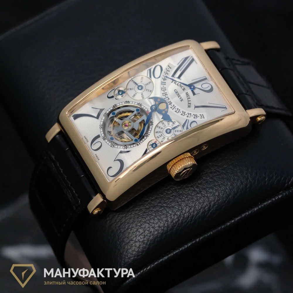 Часы Franck Muller  Perpetual Calendar Rose Gold Silver Dial  1350 T QP