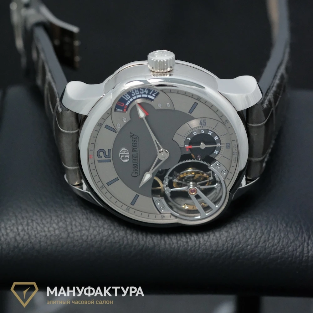 Часы Greubel Forsey  Platinum 43.5 Mm  Double Tourbillon 30° Asymétrique 