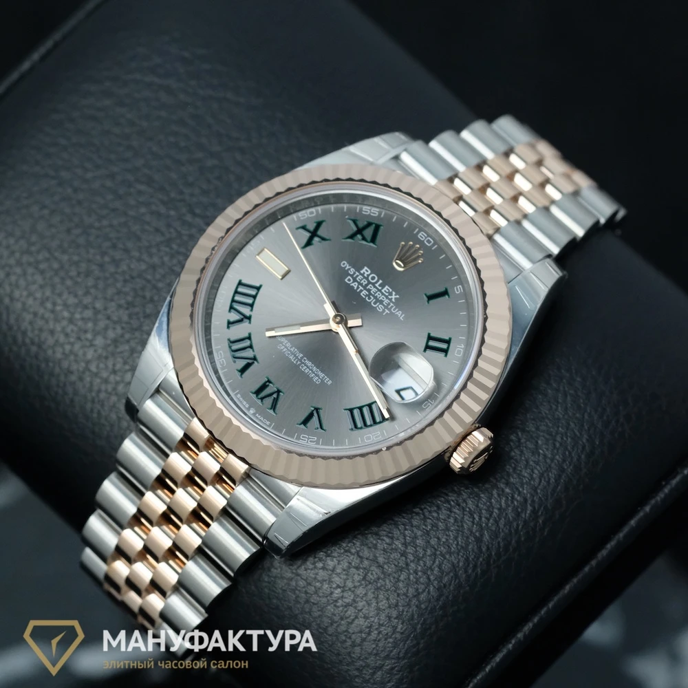 Заказать Rolex  Datejust 41Mm Wimbledon  126331