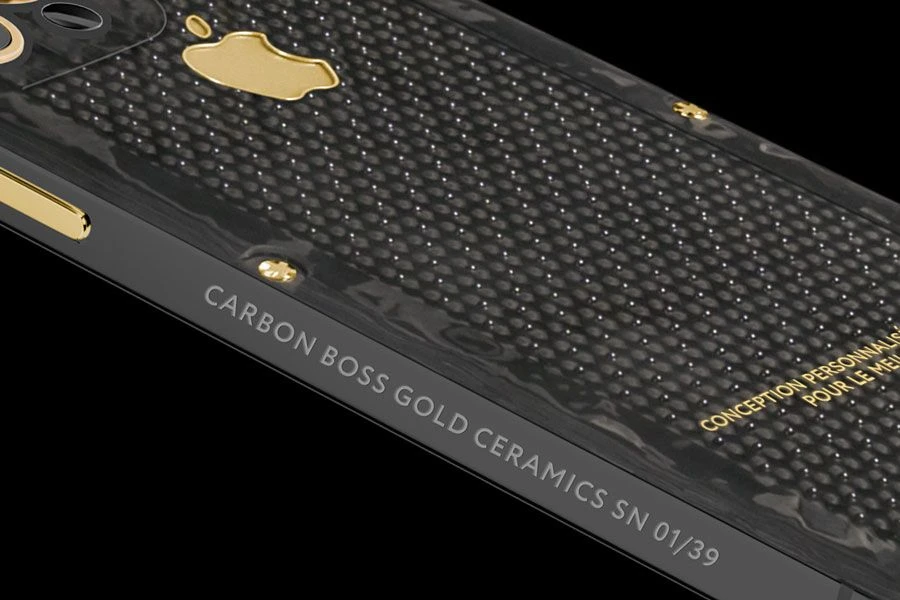 Кастомный Телефон Designa Individual  Carbon Boss Gold  