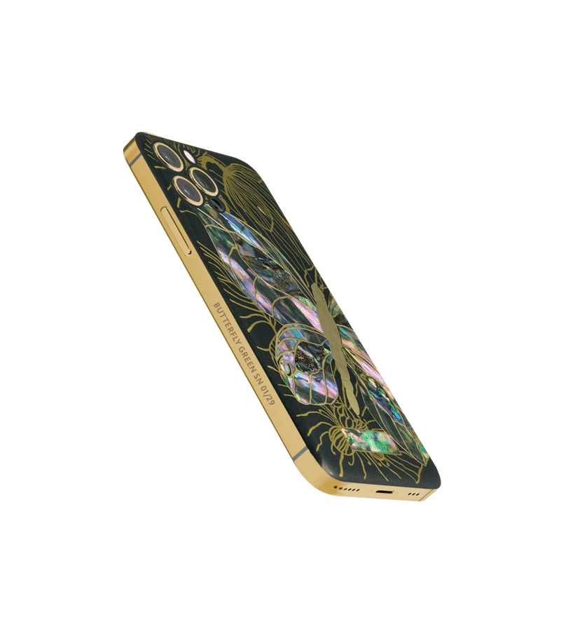 Кастомный Телефон Designa Individual  Butterfly Green  