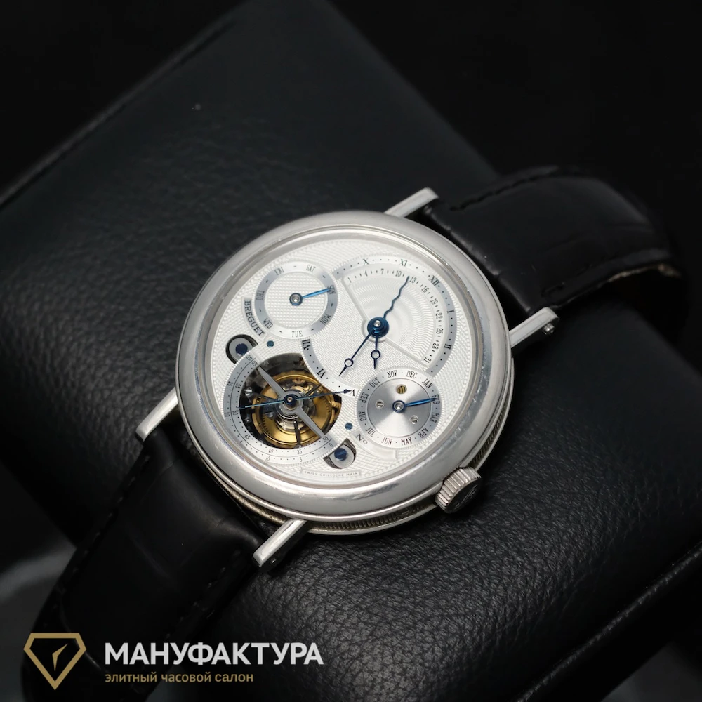 Часы Breguet  Grand Complication Tourbillon Perpetual Calendar Platinum 39Mm  3757PT/1E/9V6