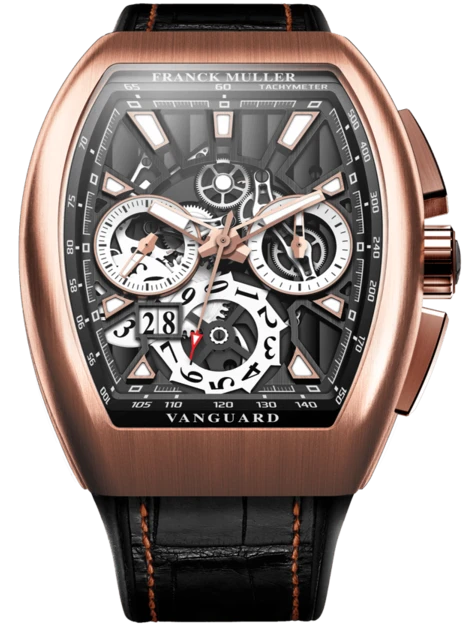 Заказать Franck Muller  Mens Collection Vanguard Grand Date  V 45 CC GD SQT BR 1