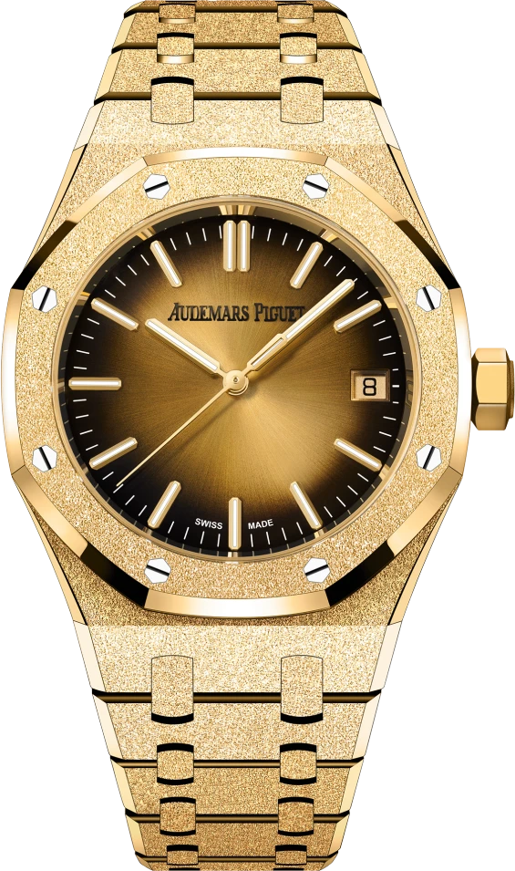 Заказать Audemars Piguet  Royal Oak Frosted Gold Selfwinding  15550BA.GG.1356BA.01