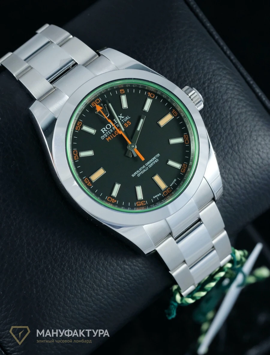 Часы Rolex  Milgauss Anniversary Model  116400GV