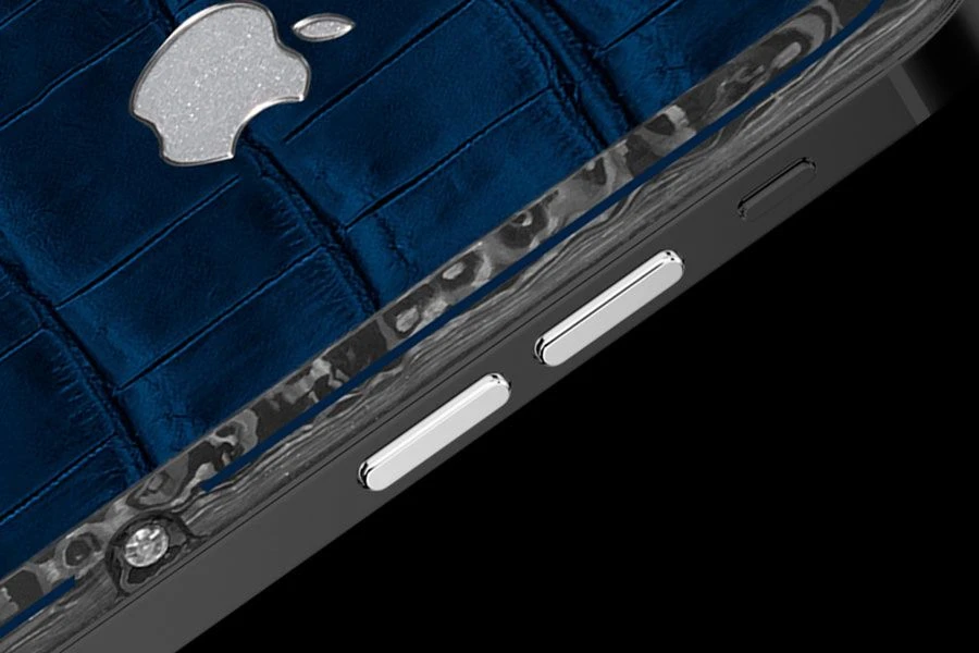 Кастомный Телефон Designa Individual  Blue Leather  