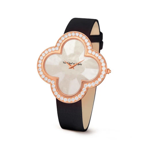 Часы Van Cleef &amp; Arpels  Alhambra Womens Watch Rose Gold 40Mm  VCARO30100