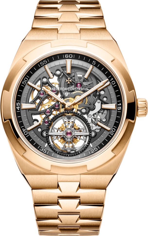 Заказать Vacheron Constantin  Overseas Tourbillon Skeleton  6000V/110R-B934
