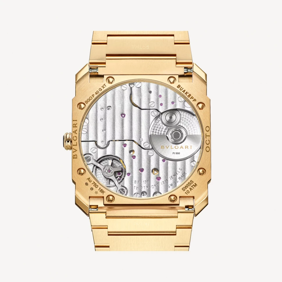 Часы Bvlgari  Octo Finissimo Automatic Watch Yellow Gold 40mm  103812