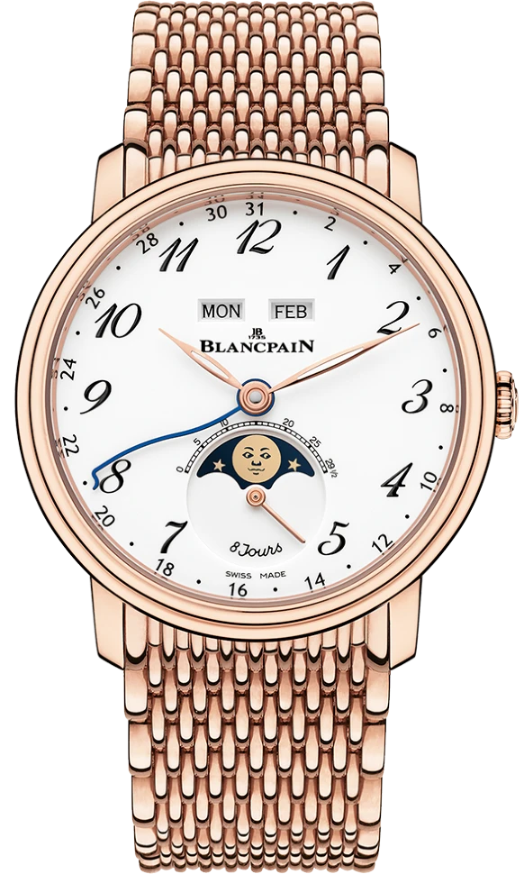 Заказать Blancpain  Villeret Quantieme Complet 8 Jours  6639A 3631 MMB