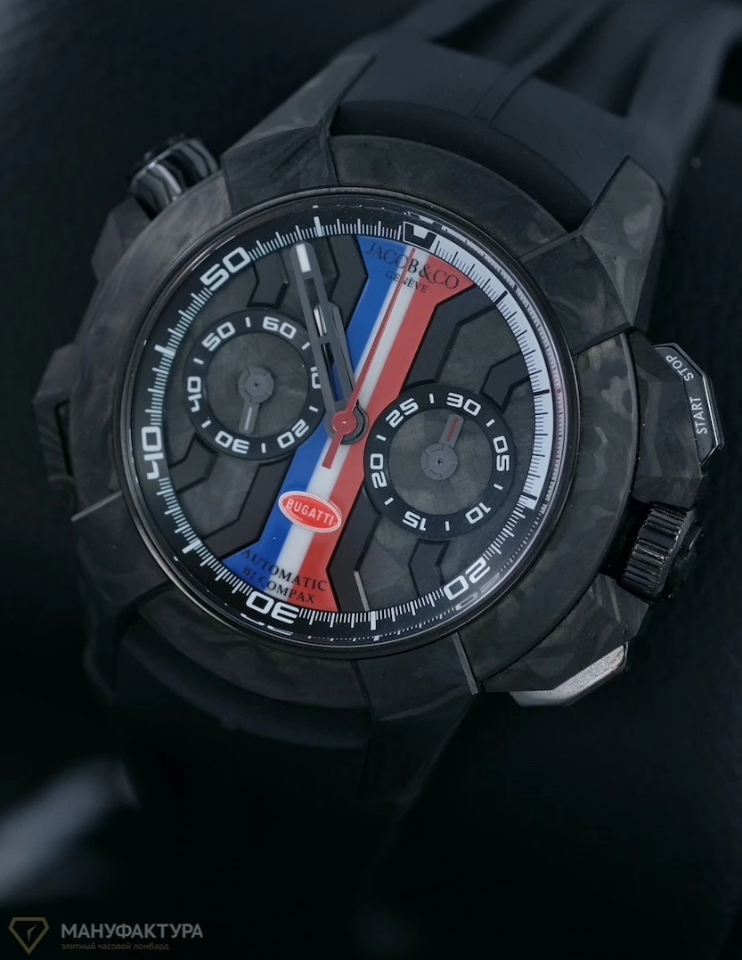 Часы Jacob &amp; Co  Epic X Bugatti Chrono  EC333.29.AA.AA.A