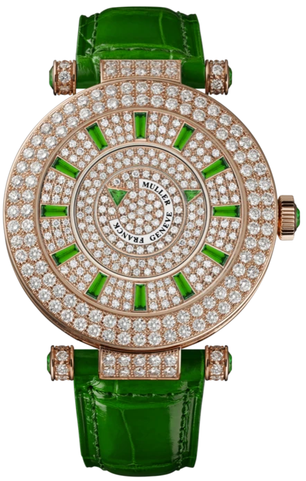 Заказать Franck Muller  Ladies Collection Round Double Mystery  42 DM D 2R CD Green