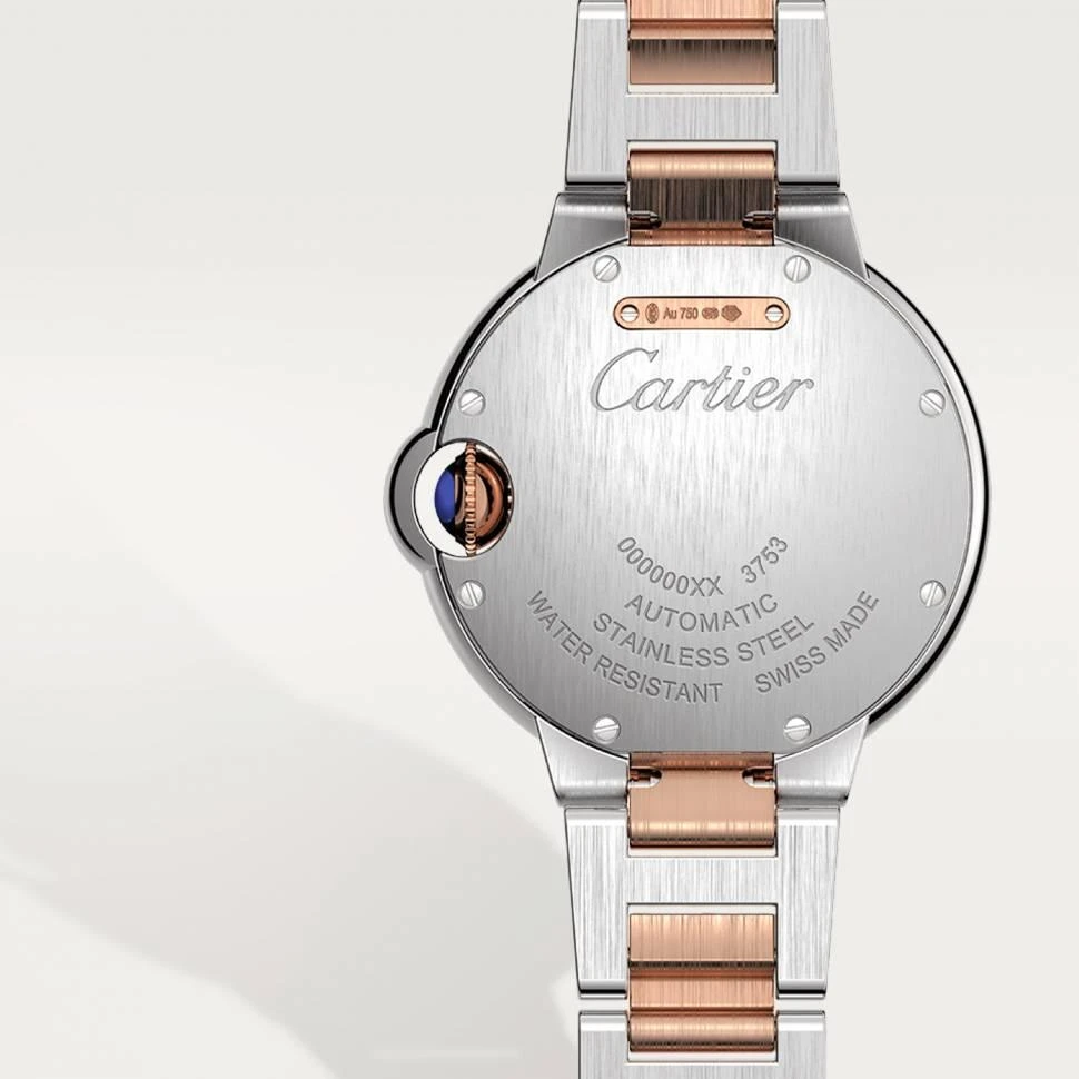 Часы Cartier  Ballon Bleu De Cartier 33Mm Two Tone  W2BB0032