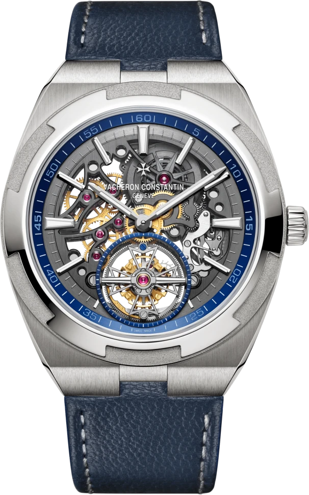 Заказать Vacheron Constantin  Overseas Tourbillon Skeleton  6000V/110T-B935