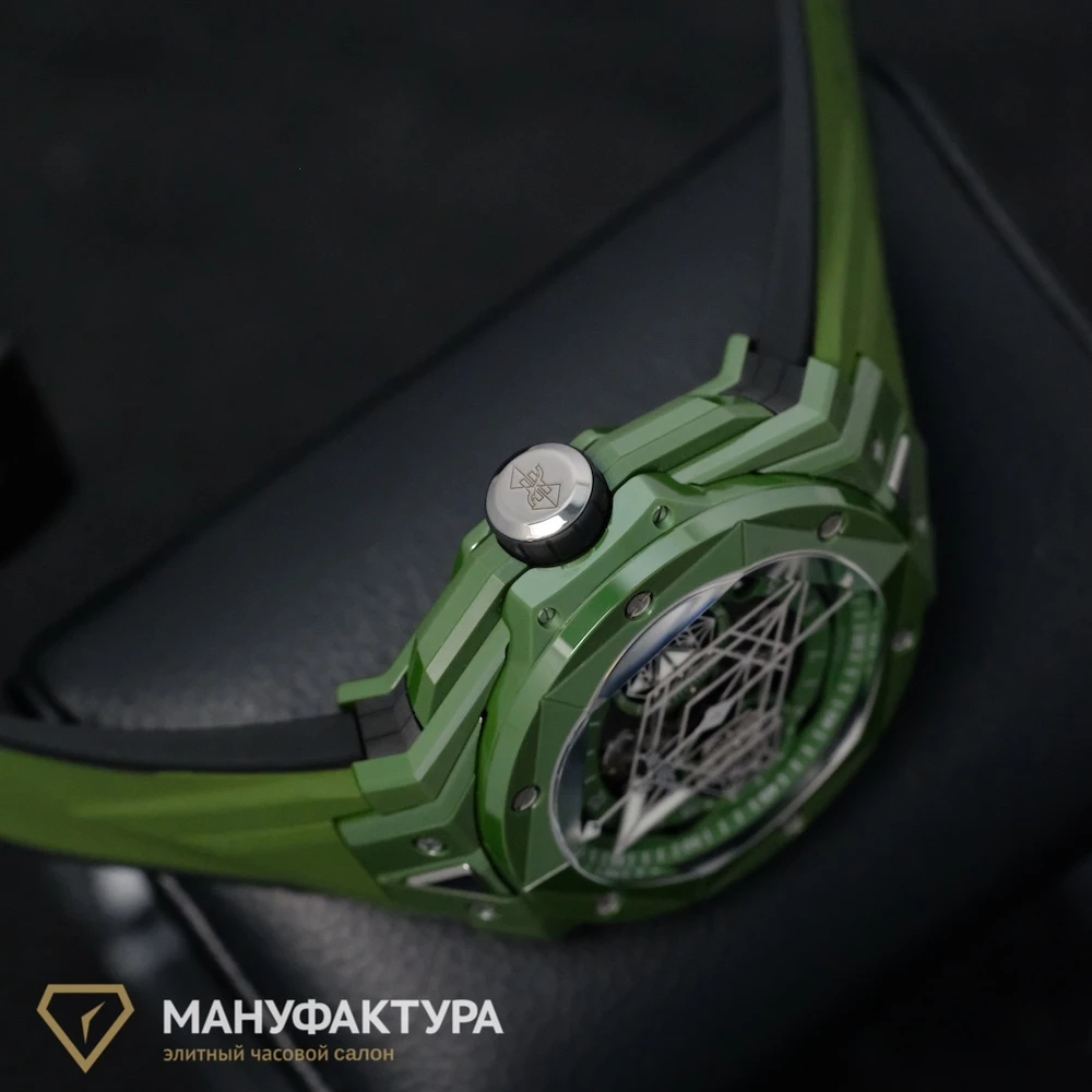 Часы Hublot  Big Bang Sang Bleu Ii Green Ceramic  418.GX.5207.RX.MXM22 