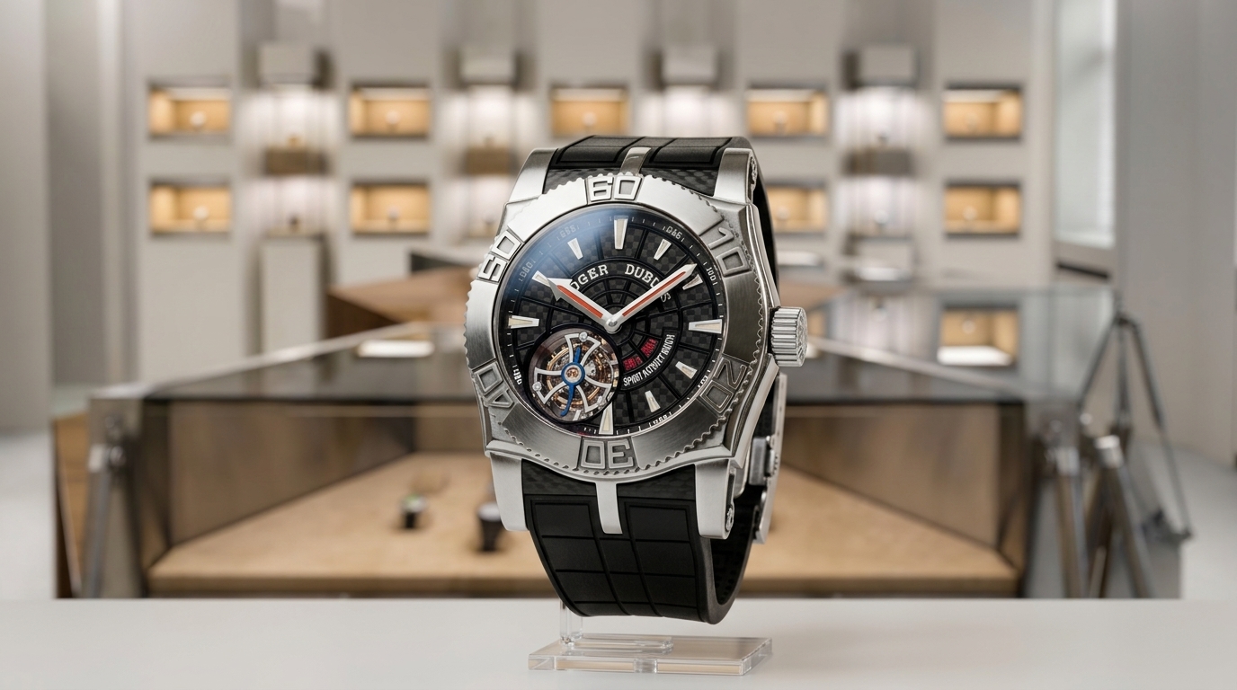 Архитектурный спортивный усложнитель: разбор Roger Dubuis Easy Diver Tourbillon