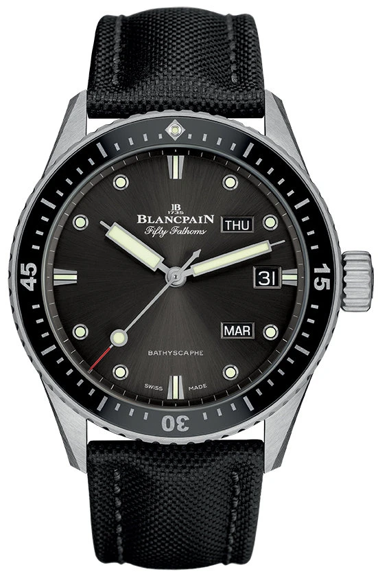 Заказать Blancpain  Fifty Fathoms Bathyscaphe  5071 1110 B52A