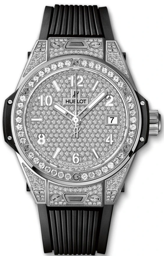Заказать Hublot  Big Bang One Click Steel Full Pave 39 Mm  465.SX.9010.RX.1604