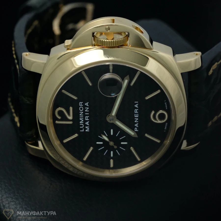 Часы Panerai  Luminor Marina 44Mm 18K Yellow Gold  PAM00140