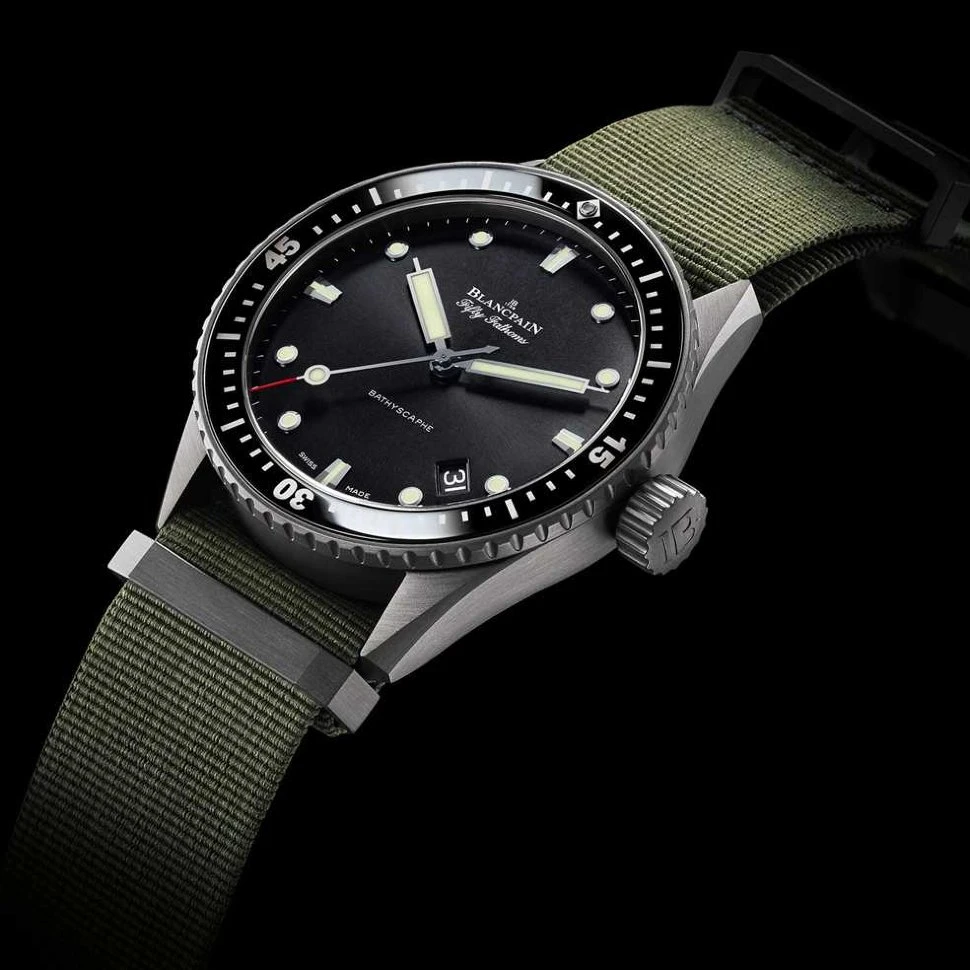 Заказать Blancpain  Fifty Fathoms Bathyscaphe  5000 1110 NAKA