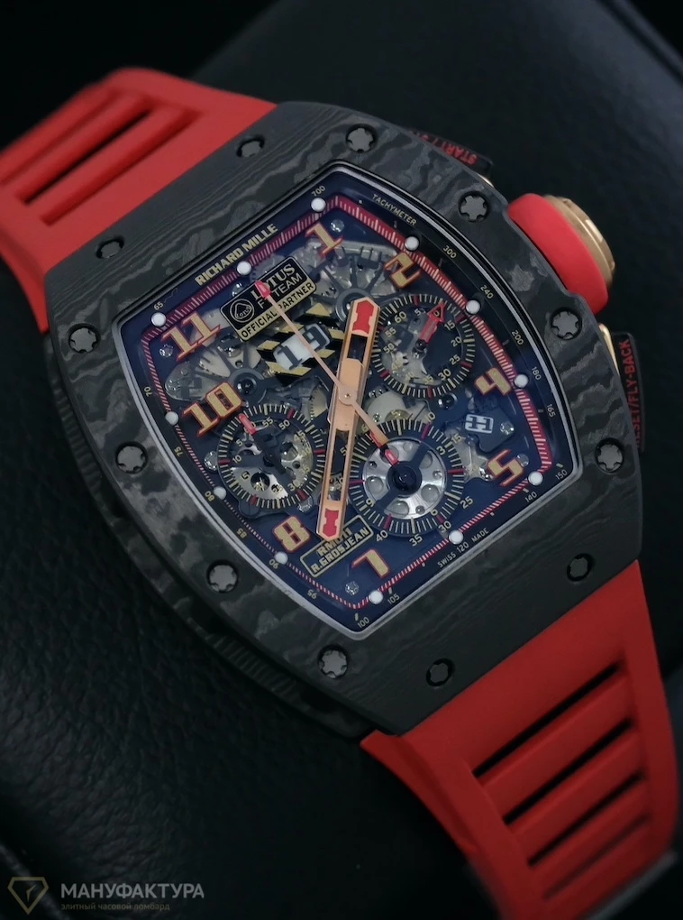 Часы Richard Mille  Lotus Carbon F1 Team Romain Grosjean  RM011NTPT