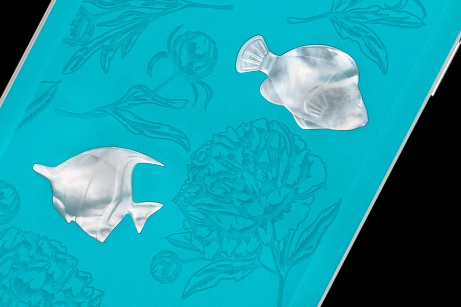 Кастомный Телефон Designa Individual  Aquamarine  