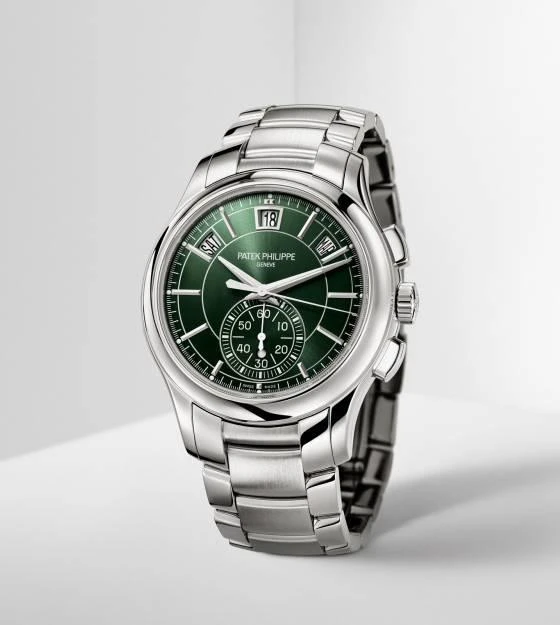 Часы Patek Philippe  Annual Calendar Chronograph Green   5905/1A-001
