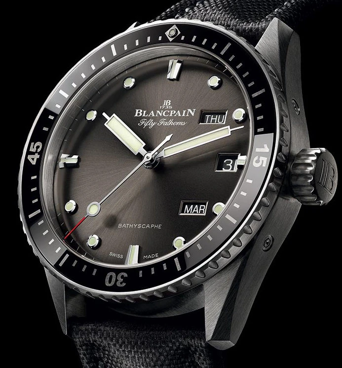 Заказать Blancpain  Fifty Fathoms Bathyscaphe  5100B 1110 NABA