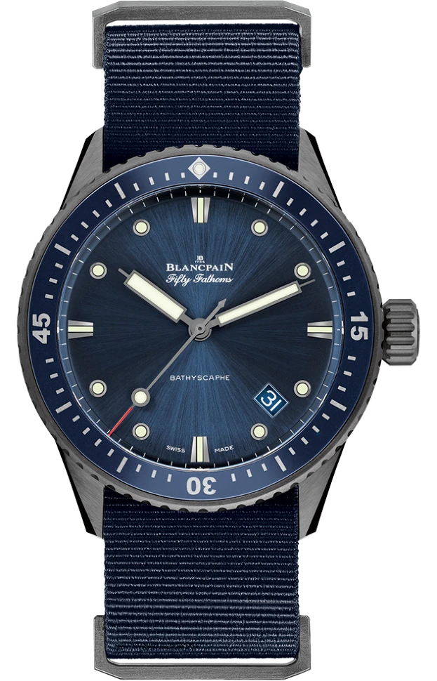 Заказать Blancpain  Fifty Fathoms Bathyscaphe  5000 0240 NAOA