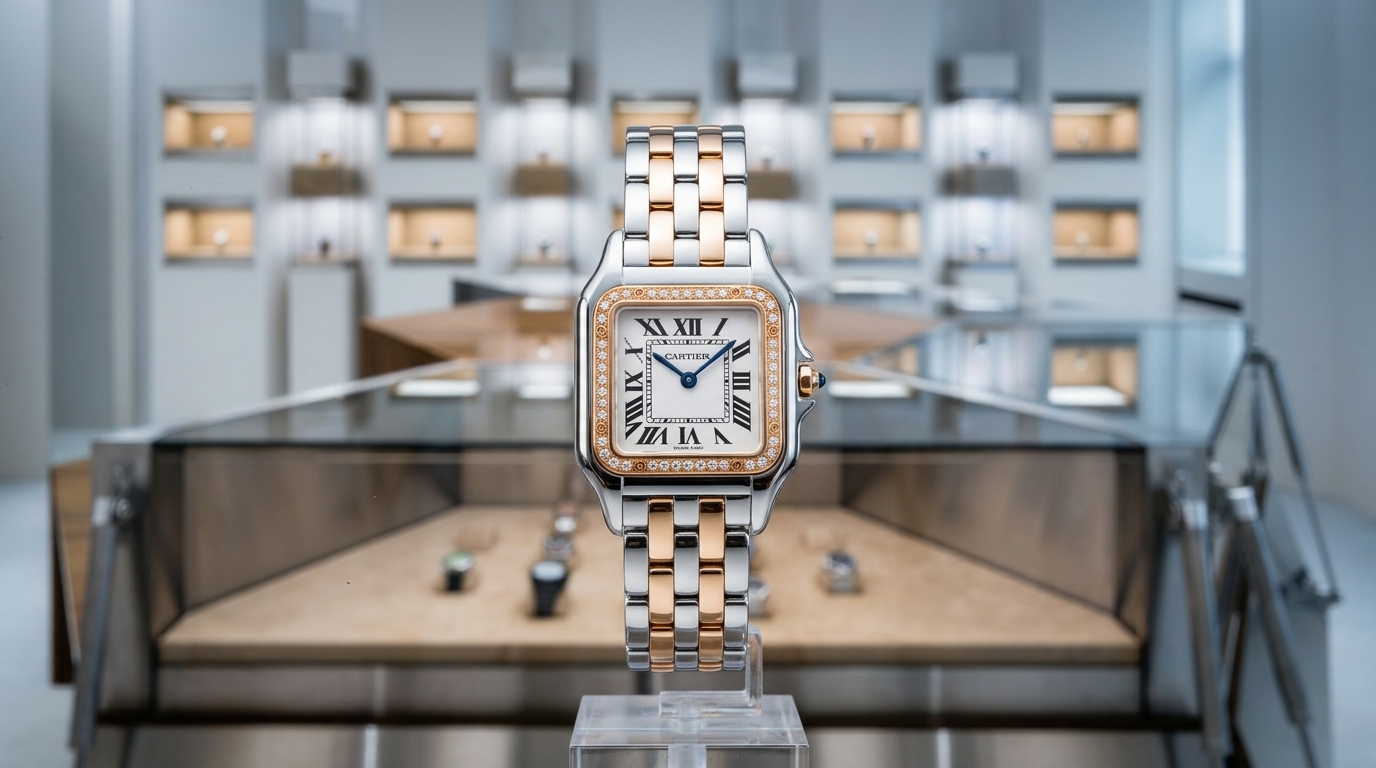 Геометрия стиля: часовая архитектура Panthère de Cartier