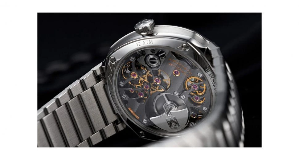 Заказать H. Moser &amp; Cie  Streamliner Small Seconds Blue Enamel  6500-1200