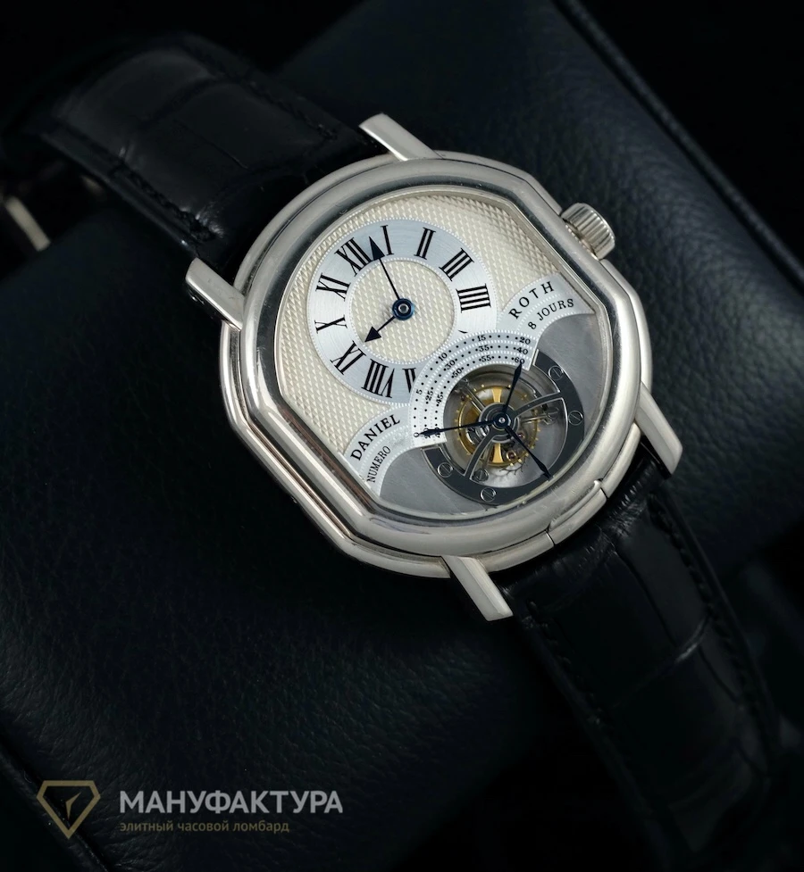 Часы Daniel Roth  Masters Tourbillon 8-Days Power Reserve Double Face  197.X.60