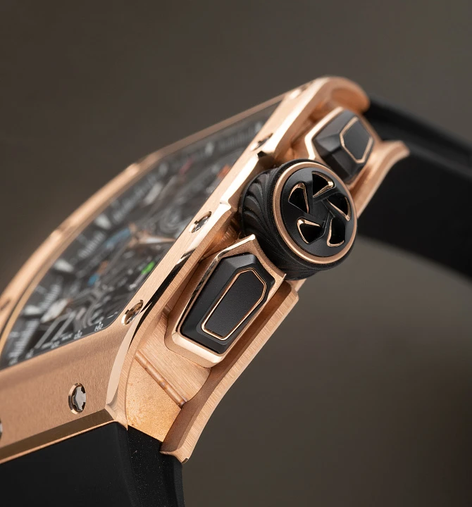 Часы Richard Mille  Rm72-01 Automatic Chronograph Rose Gold  RM72-01