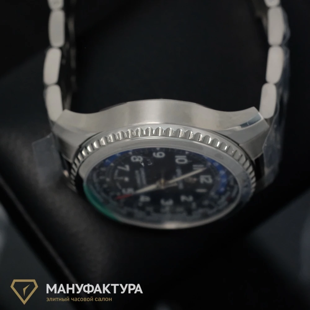 Часы Breitling  Aviator 8 B35 43 Steel - Black  AB3521U41B1A1