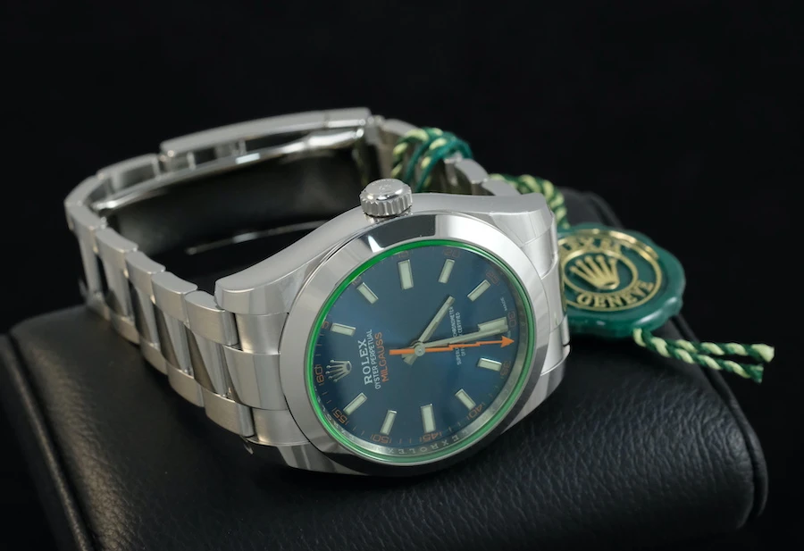 Часы Rolex  Milgauss Z Blue 2021  116400GV