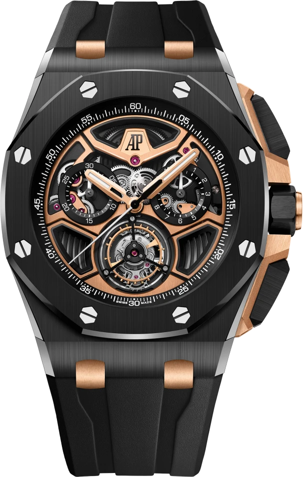 Заказать Audemars Piguet  Royal Oak Offshore Selfwinding Tourbillon Chronograph  26622CE.OO.D002CA.02
