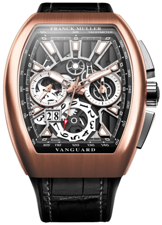 Заказать Franck Muller  Mens Collection Vanguard Grand Date  V 45 CC GD SQT BR