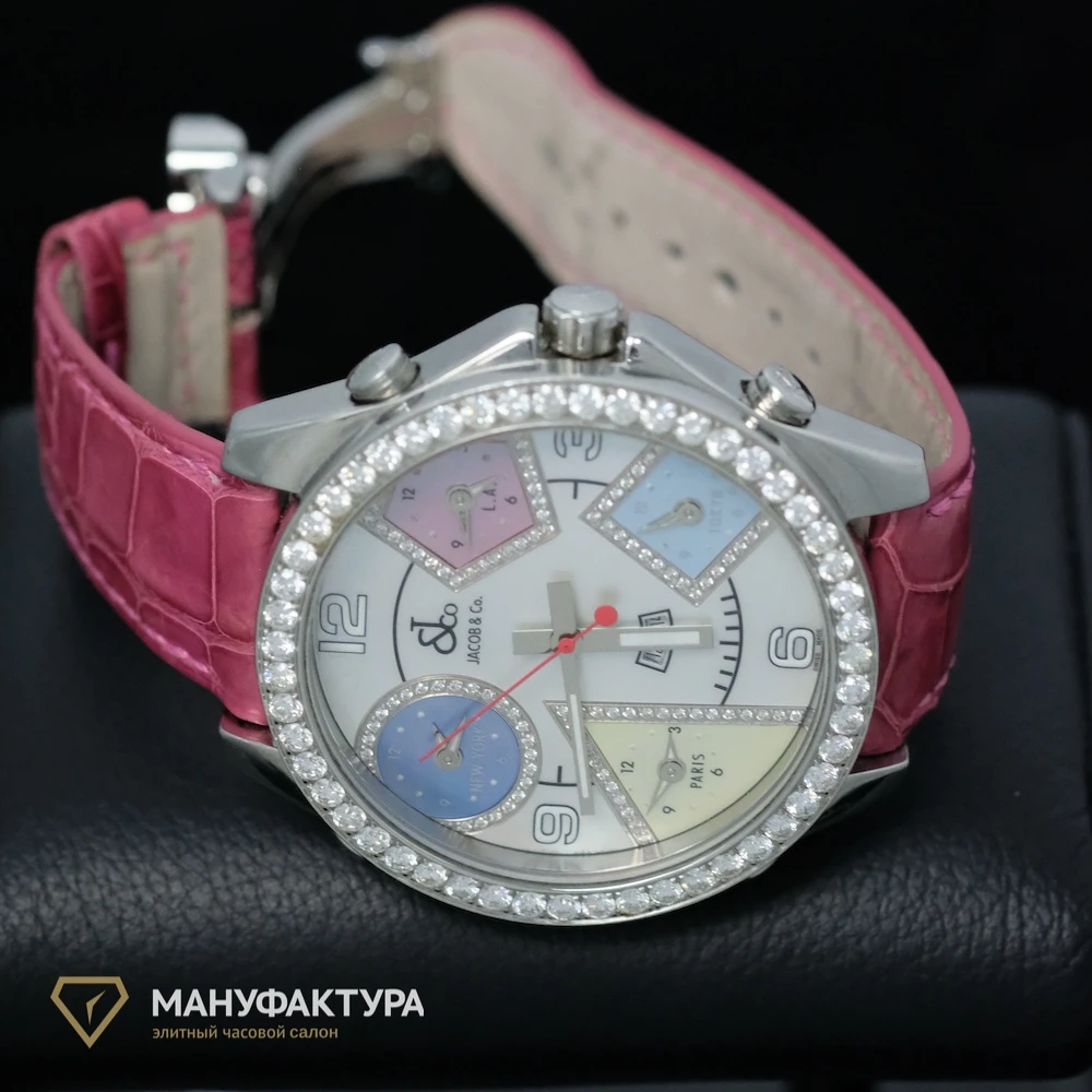 Часы Jacob &amp; Co  Five Time Zone  JC-41DA