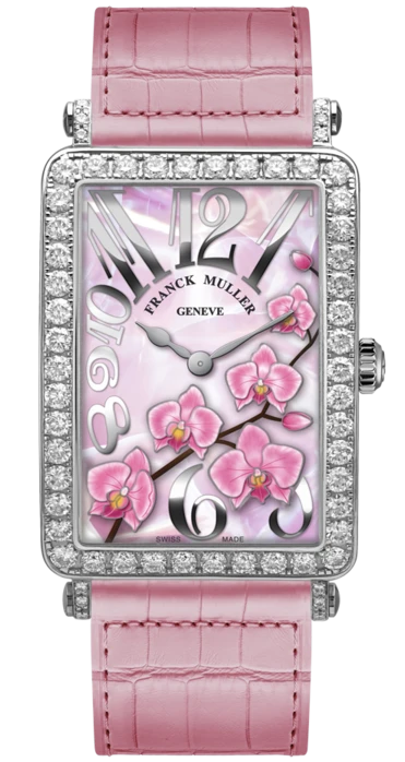 Заказать Franck Muller  Ladies Collection Long Island  952 QZ ORC D White Gold Pink