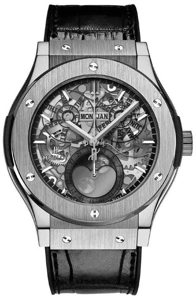 Заказать Hublot  Classic Fusion Aeromoon Titanium  517.NX.0170.LR