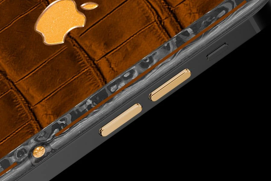 Кастомный Телефон Designa Individual  Brown Leather  