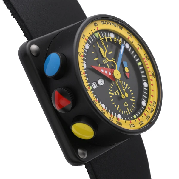 Часы Alain Silberstein  I Krono Black Titanium Limited Edition  IK403M
