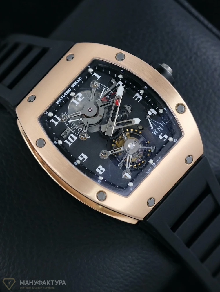 Часы Richard Mille  Tourbillon  RM 002 V2 RG