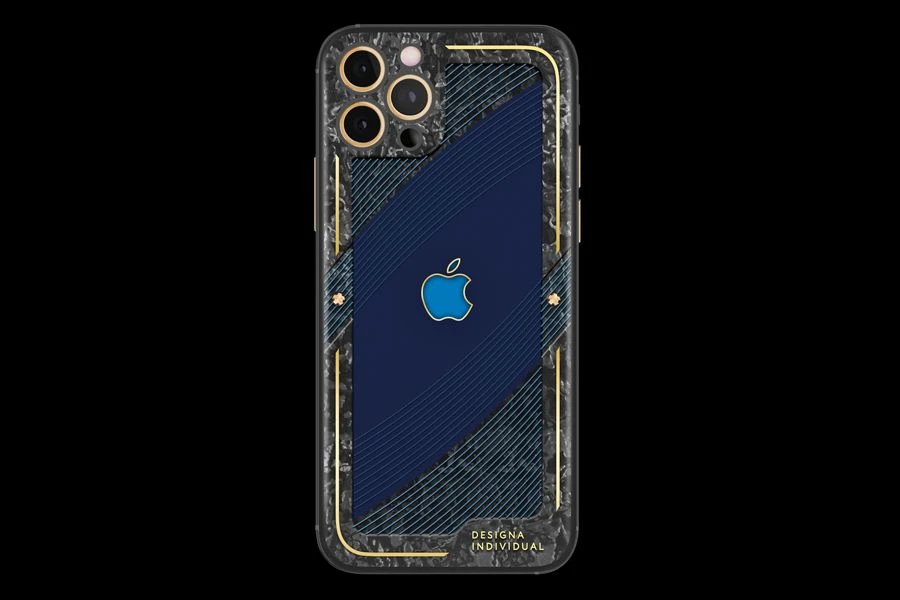 Кастомный Телефон Designa Individual  Symmetry Blue  