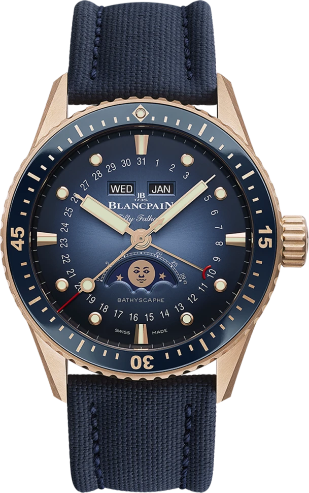 Заказать Blancpain  Fifty Fathoms Bathyscaphe  5054 3640 O52B