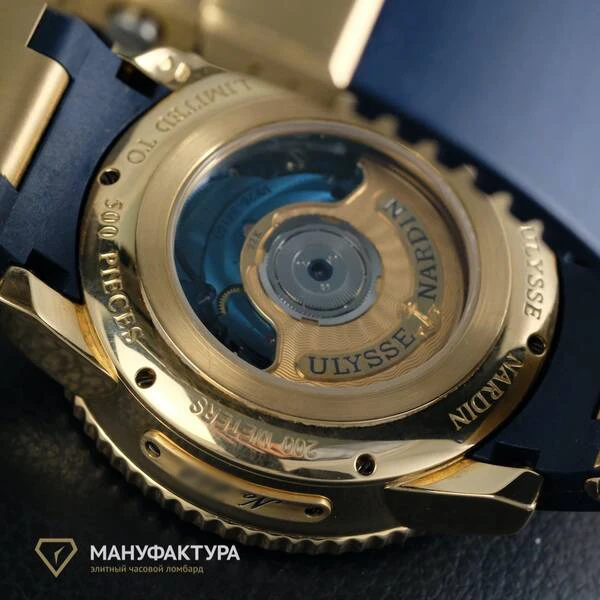Часы Ulysse N  Blue Surf Limited Edition  266-36LE-3